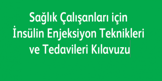 Sağlık Çalışanları İçin İnsülin Enjeksiyon Teknikleri ve Tedavileri Kılavuzu