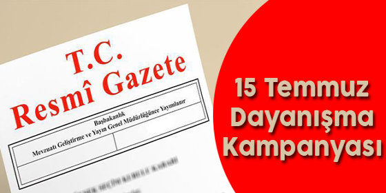 15 Temmuz Dayanışma Kampanyası